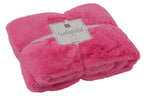J-LINE DEKEN CUTIE POLYESTER NEONROZE - Tuincentrum Lopik