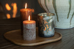 Decoratief dienblad Rubberhout Donkerbruin Groot