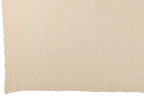 J-LINE DEKEN CHENILLE POLYESTER ECRU - Tuincentrum Lopik