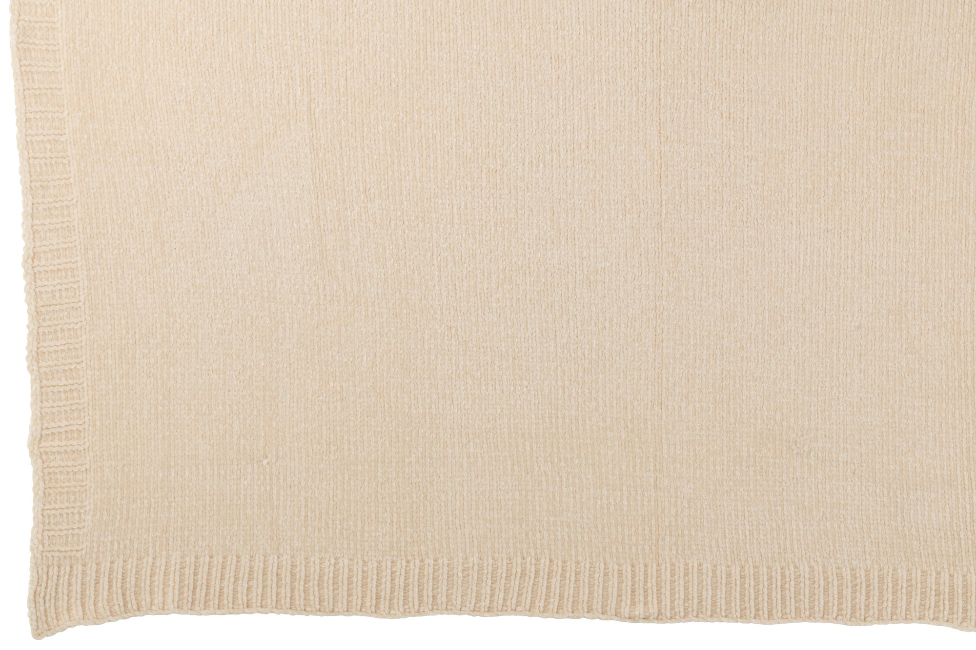 J-LINE DEKEN CHENILLE POLYESTER ECRU - Tuincentrum Lopik