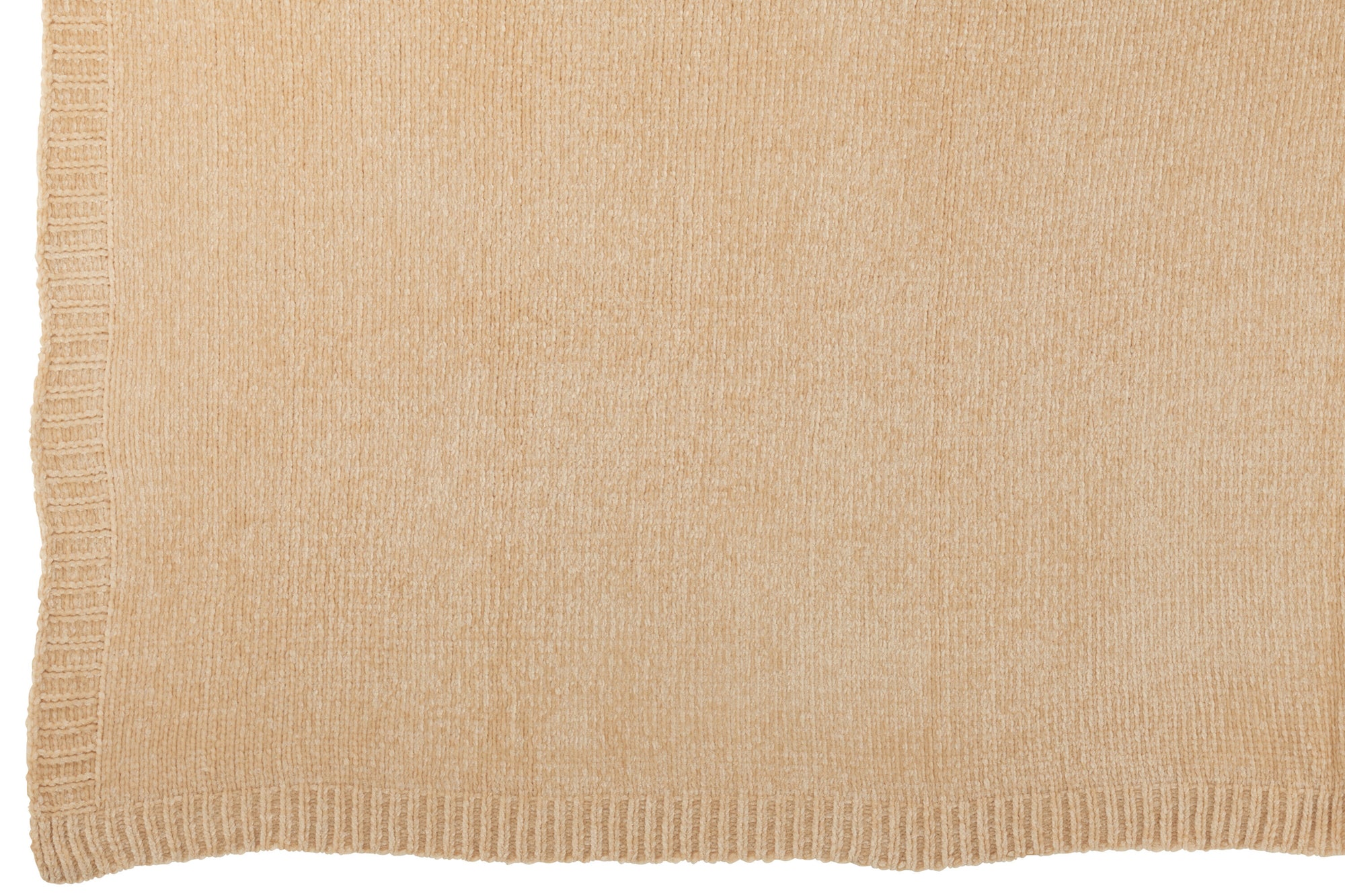 J-LINE DEKEN CHENILLE POLYESTER BEIGE - Tuincentrum Lopik