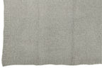 J-LINE DEKEN CHENILLE POLYESTER GRIJS - Tuincentrum Lopik