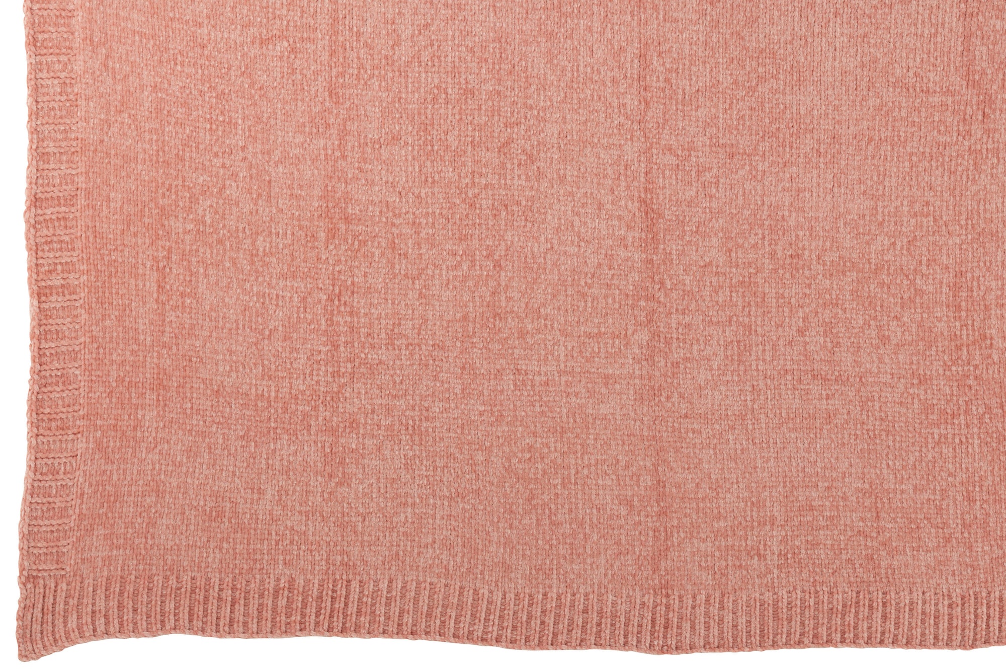 J-LINE DEKEN CHENILLE POLYESTER LICHTROZE - Tuincentrum Lopik