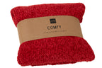 Deken Chenille Polyester Kerst Rood - Tuincentrum Lopik