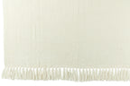 J-LINE DEKEN CHENILLE POLYESTER WIT - Tuincentrum Lopik