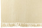 J-LINE DEKEN CHENILLE POLYESTER ECRU - Tuincentrum Lopik