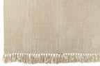 J-LINE DEKEN CHENILLE POLYESTER GREIGE - Tuincentrum Lopik
