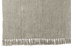 J-LINE DEKEN CHENILLE POLYESTER GRIJS-GROEN - Tuincentrum Lopik