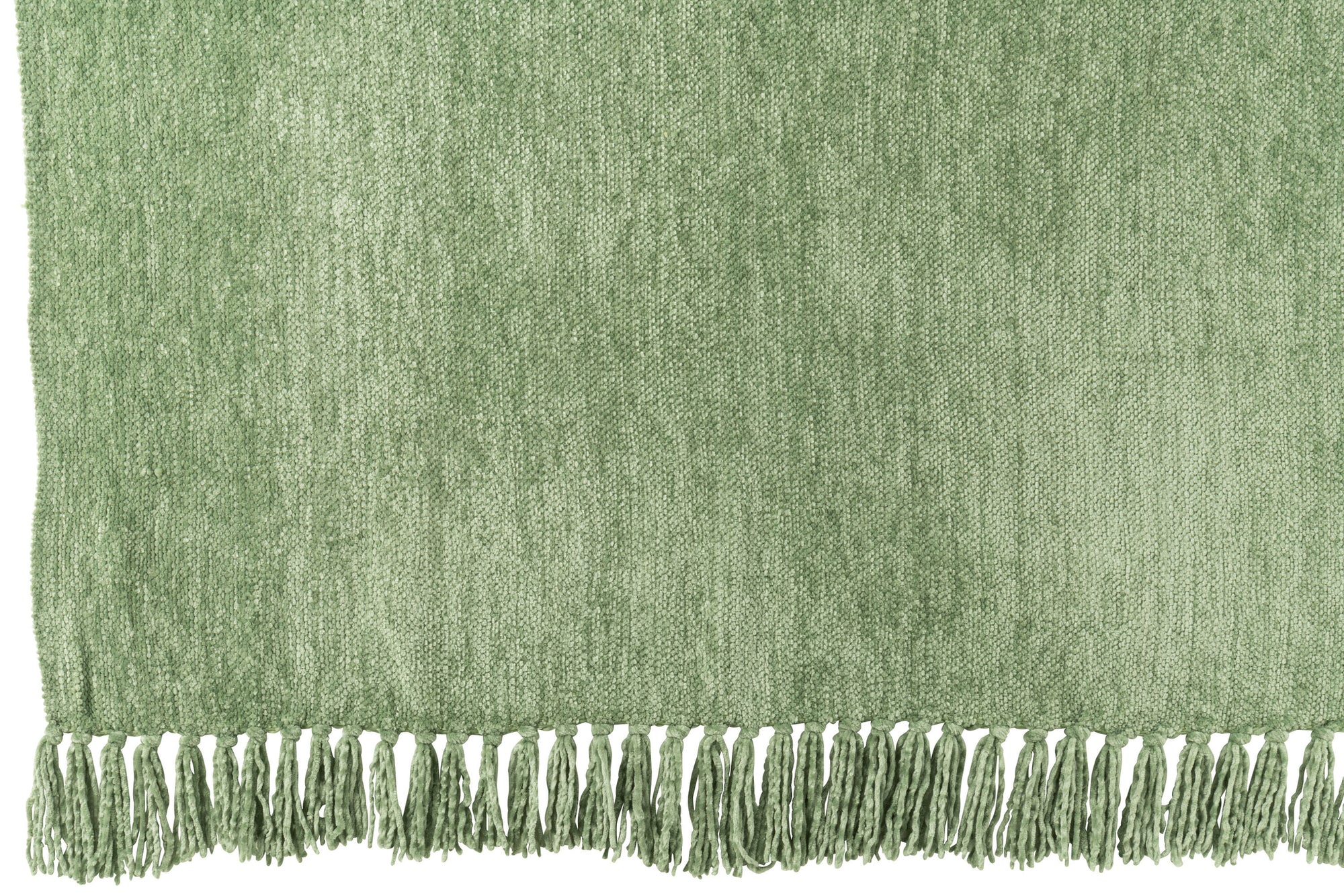 J-LINE DEKEN CHENILLE POLYESTER MOSGROEN - Tuincentrum Lopik