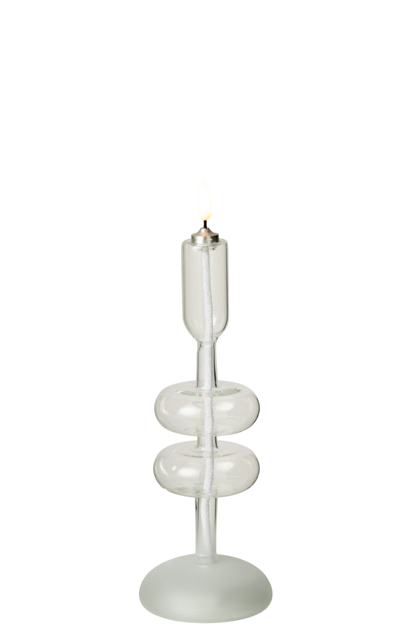 Led Candle Glass Transparent - Tuincentrum Lopik