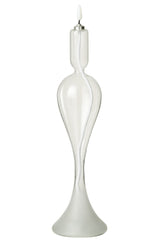 Led Candle Glass Transparent Large - Tuincentrum Lopik