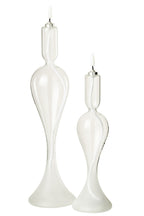 Led Candle Glass Transparent Large - Tuincentrum Lopik