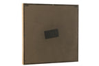 J-LINE WANDKLOK VIERKANT MDF NATUREL LARGE - Tuincentrum Lopik