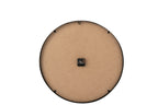 J-LINE WANDKLOK MDF/ROTAN BRUIN/ZWART 60 CM - Tuincentrum Lopik