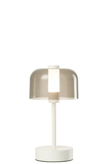 J-LINE TAFELLAMP WOA METAAL WIT - Tuincentrum Lopik