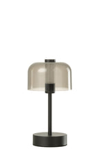 J-LINE TAFELLAMP WOA METAAL ZWART MET LED 13X24X13CM - Tuincentrum Lopik
