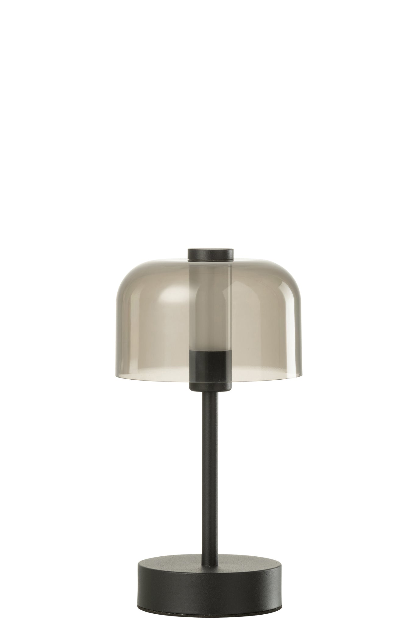 J-LINE TAFELLAMP WOA METAAL ZWART MET LED 13X24X13CM - Tuincentrum Lopik