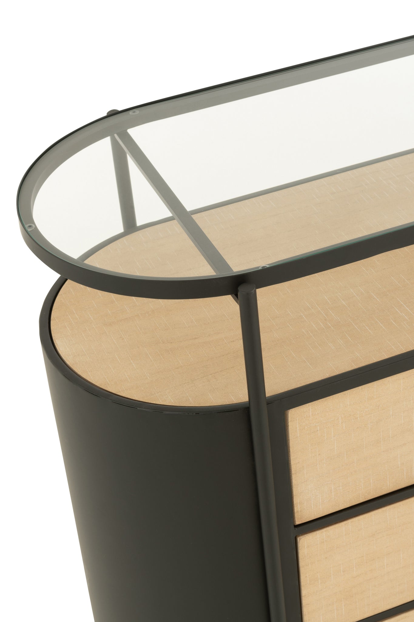 J-LINE KAST AVY IJZER NATUREL/ZWART - Tuincentrum Lopik