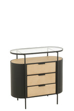 J-LINE KAST AVY IJZER NATUREL/ZWART - Tuincentrum Lopik