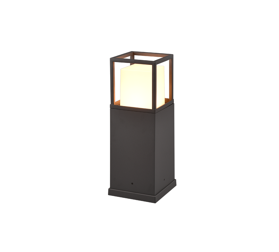 TRIO PADLAMP WITHAM LED METAAL ANTRACIET 40 CM