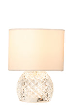 J-LINE TAFELLAMP GLAS LED TRANSPARANT E27 Ø17,2X23CM - Tuincentrum Lopik