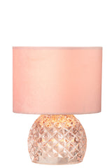 J-LINE TAFELLAMP GLAS ROZE LED E27 - Tuincentrum Lopik