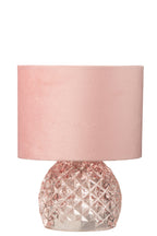 J-LINE TAFELLAMP GLAS ROZE LED E27 - Tuincentrum Lopik