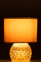 J-LINE TAFELLAMP GLAS GOUD LED E27 - Tuincentrum Lopik