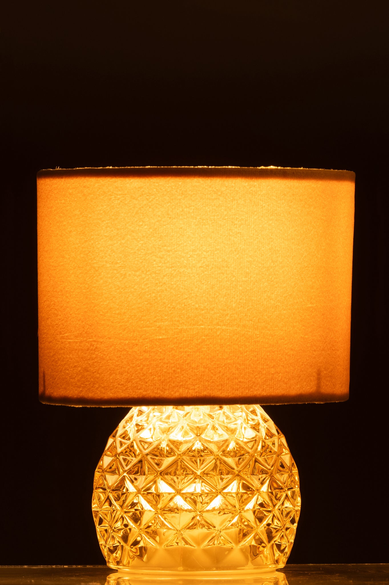 J-LINE TAFELLAMP GLAS GOUD LED E27 - Tuincentrum Lopik