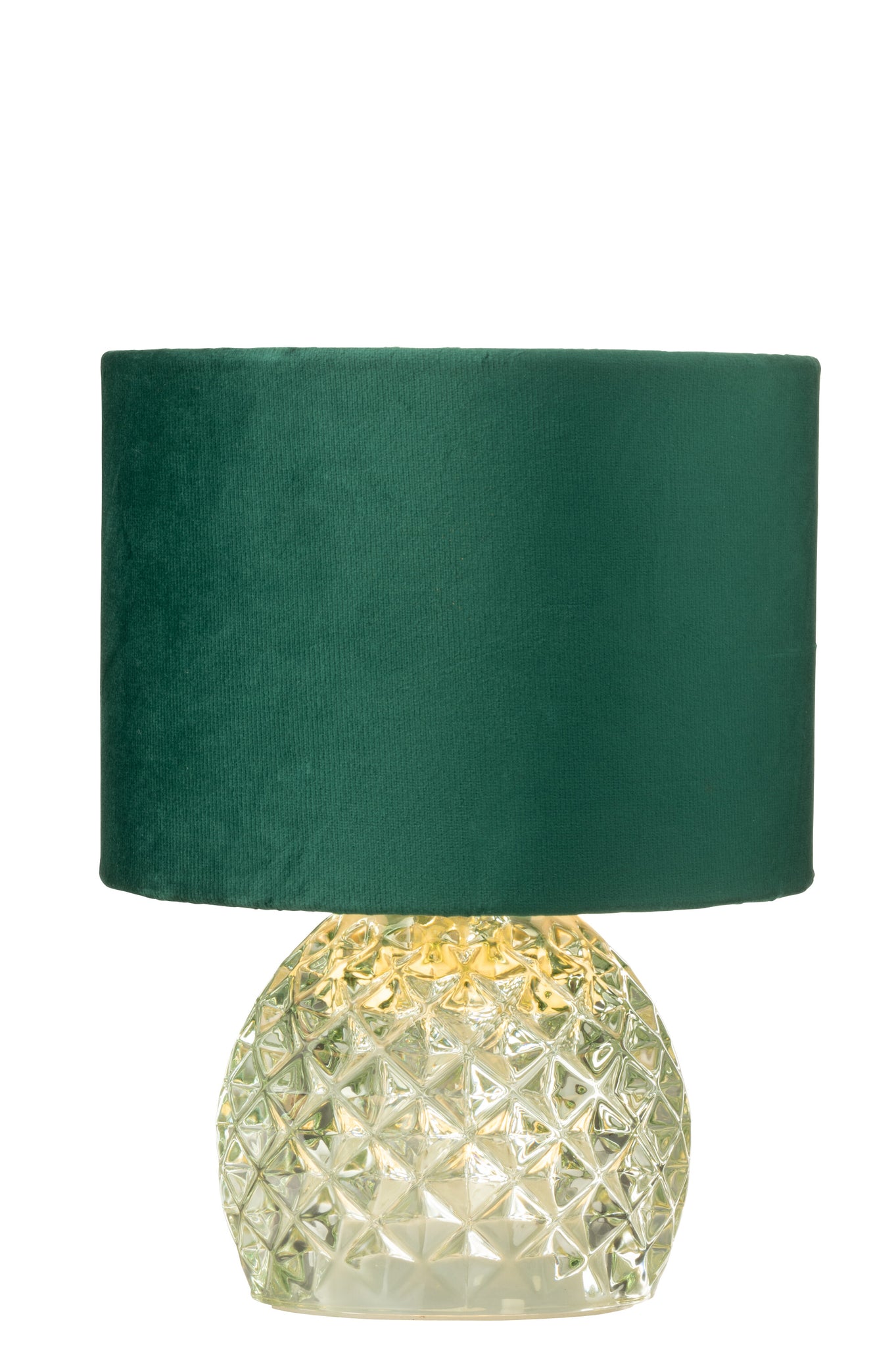 J-LINE TAFELLAMP GLAS LED GROEN E27 Ø17,2X23CM - Tuincentrum Lopik