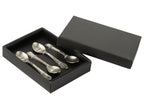 J-LINE SET 4 LEPELS MESSING ZILVERKLEURIG MODEL II - Tuincentrum Lopik