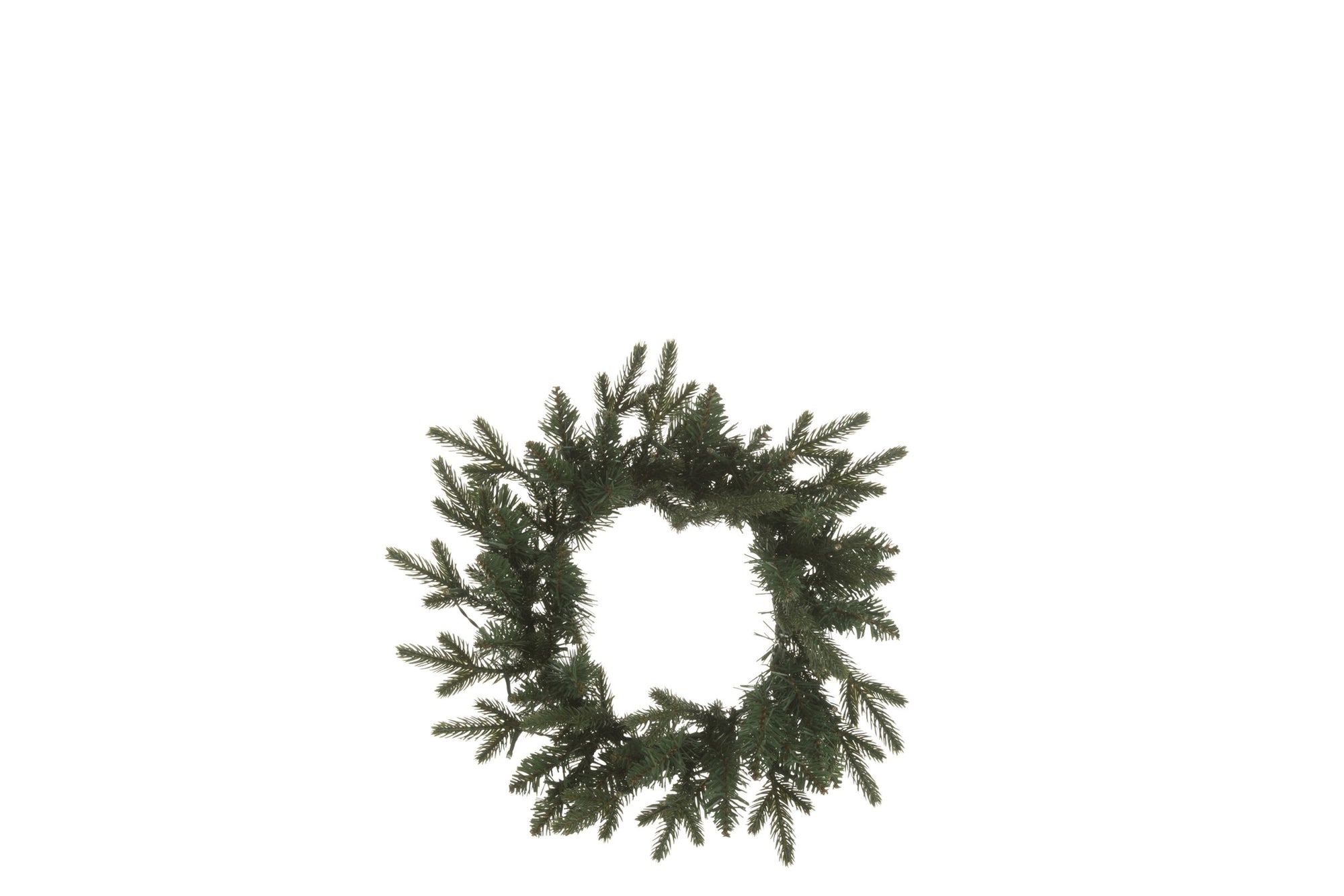 J-LINE LED-KERSTKRANS ROND GROEN 40 CM – 20 LED