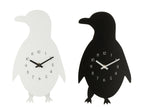 J-LINE WANDKLOK PINGUÏN MDF ZWART/WIT SET VAN 2 - Tuincentrum Lopik