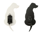 J-LINE WALL CLOCK DOG MDF BLACK/WHITE ASSORTMENT OF 2 - Tuincentrum Lopik