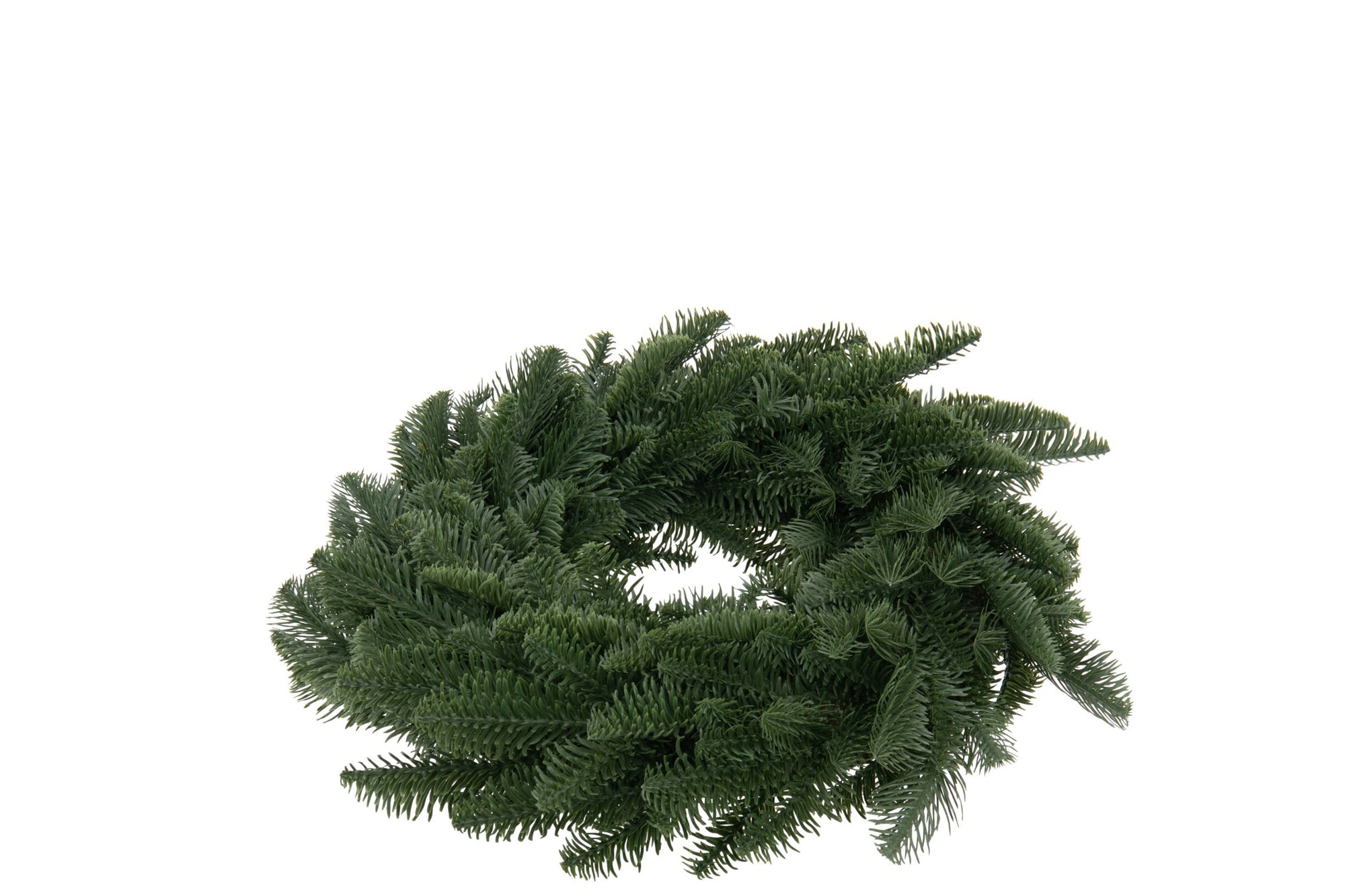 J-LINE KRANS KUNSTSTOF/FOAM GROEN MEDIUM Ø40 CM