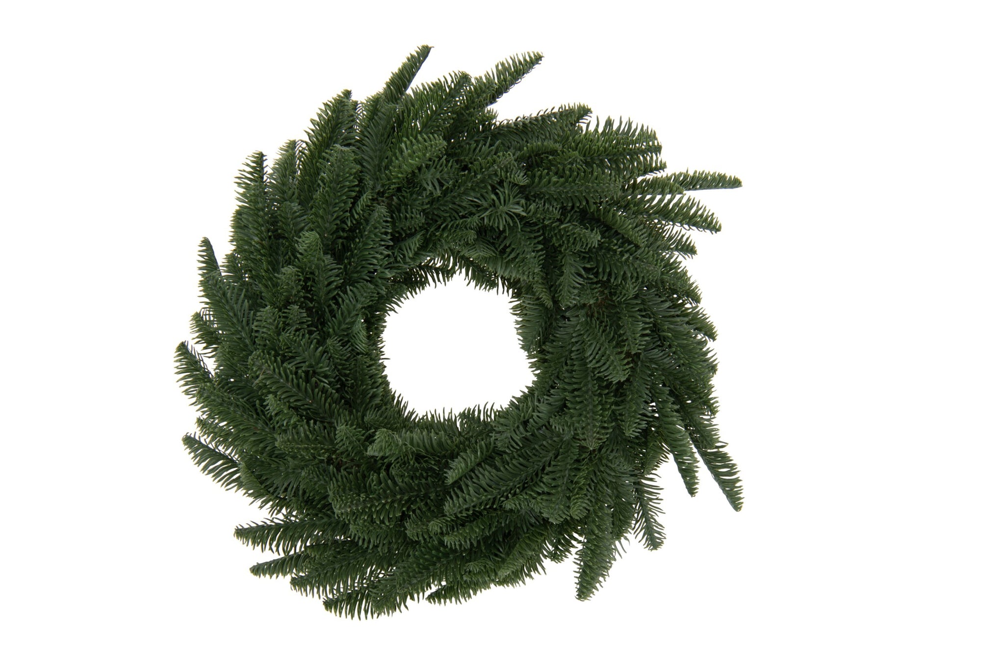 J-LINE KRANS KUNSTSTOF/FOAM GROEN MEDIUM Ø40 CM