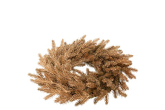 J-LINE KRANS KUNSTSTOF/FOAM GOUD MEDIUM Ø40 CM