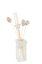 Reed Diffuser Pine Eucalyptus Dry Flower White - Tuincentrum Lopik