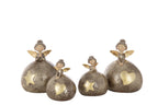 Angel Heart+Star Ball Polyresin Multicolored Large Assortment Of 2 - Tuincentrum Lopik