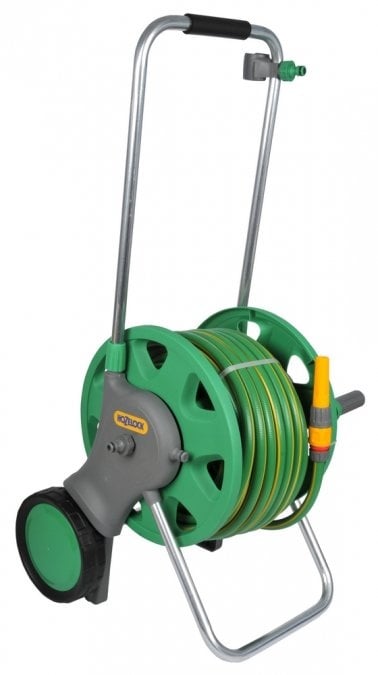 EURO CART SLANGENWAGEN 60 INCL. Ø15MM 30M SLANG, KOPPELINGEN EN TUINSPUIT