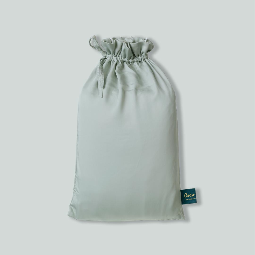 COCO & CICI TENCEL SATEEN HOESLAKEN 90 X 210 X 30 CM
