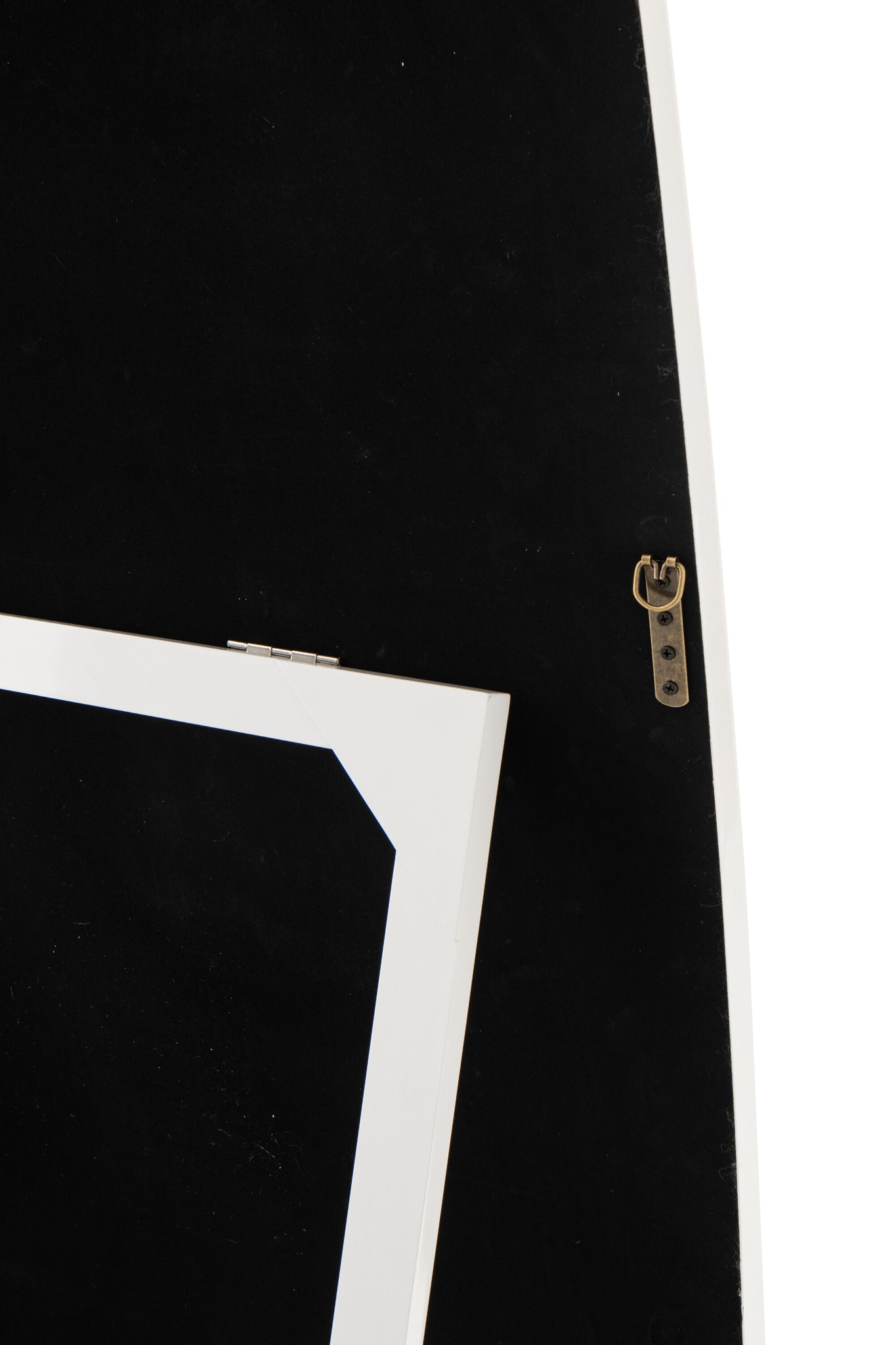 J-LINE WANDSPIEGEL RECHTHOEKIG MDF WIT