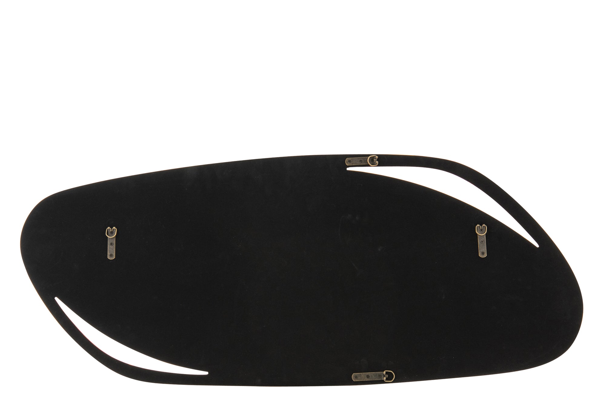 J-LINE WANDSPIEGEL ONREGELMATIG MDF ORANJE