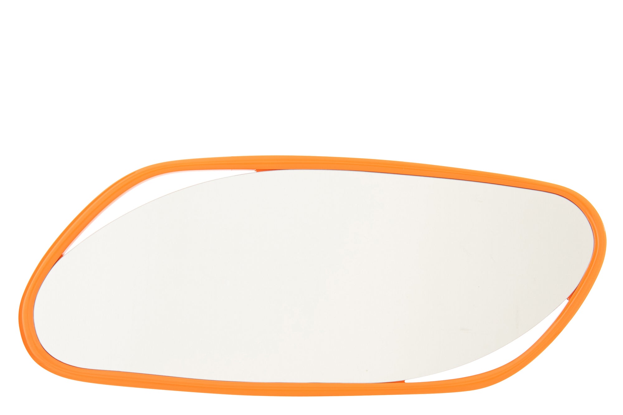 J-LINE WANDSPIEGEL ONREGELMATIG MDF ORANJE