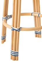 J-LINE KRUK GEO RATTAN BLAUW/WIT - Tuincentrum Lopik