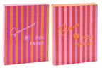 J-LINE STRANDLAKEN SUMMER/BISOUS GESTREEPT KATOEN MULTI ASSORTIMENT VAN 2 L80XB180CM - Tuincentrum Lopik