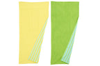 J-LINE STRANDLAKEN SUNSHINE/SMILE GESTREEPT KATOEN MULTI ASSORTIMENT VAN 2 L80XB180CM - Tuincentrum Lopik