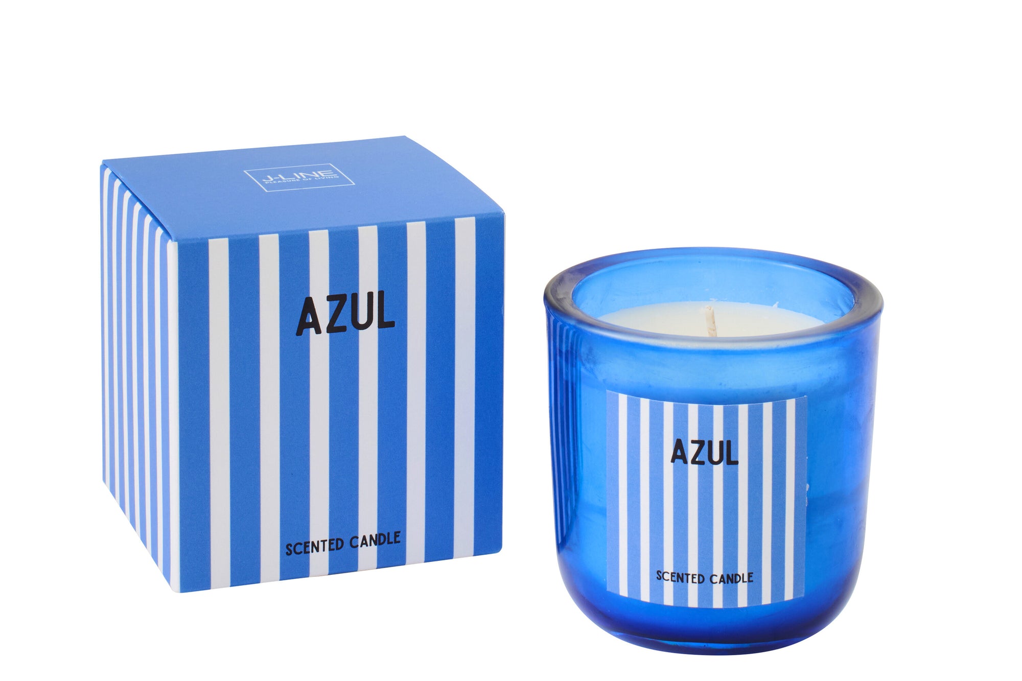 Scented Candle Azul Wax Blue Large - Tuincentrum Lopik