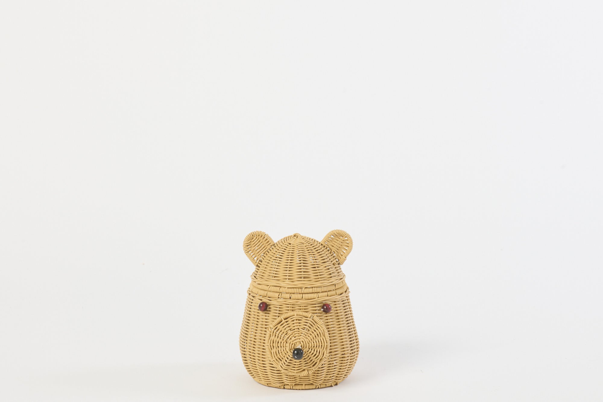 J-LINE BASKET BEAR SYNTHETIC NATURAL