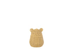 J-LINE BASKET BEAR SYNTHETIC NATURAL - Tuincentrum Lopik
